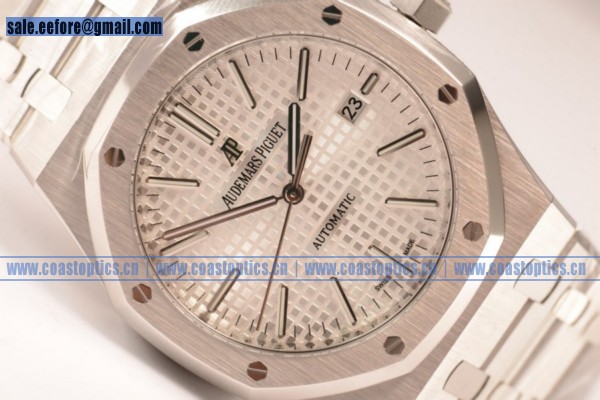 Perfect Replica Audemars Piguet Royal Oak 41 MM Watch Steel 15403IP.OO.1220IP.01(JH)
